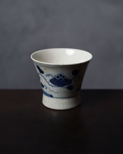 広東型猪口　古伊万里　山葡萄　A　/　江戸後期