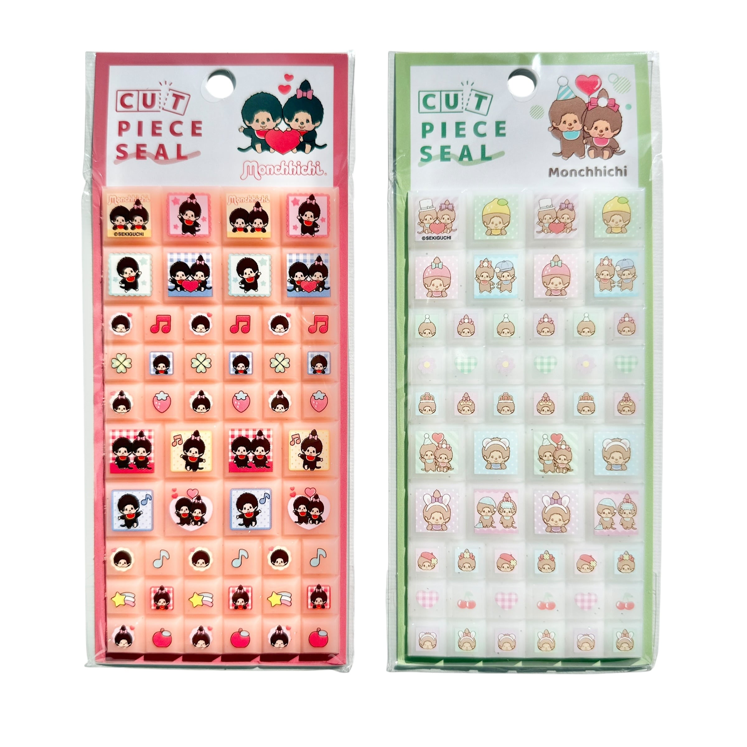 モンチッチ＞うるちゅるポップシール 平成はっぴーフォン3点セット