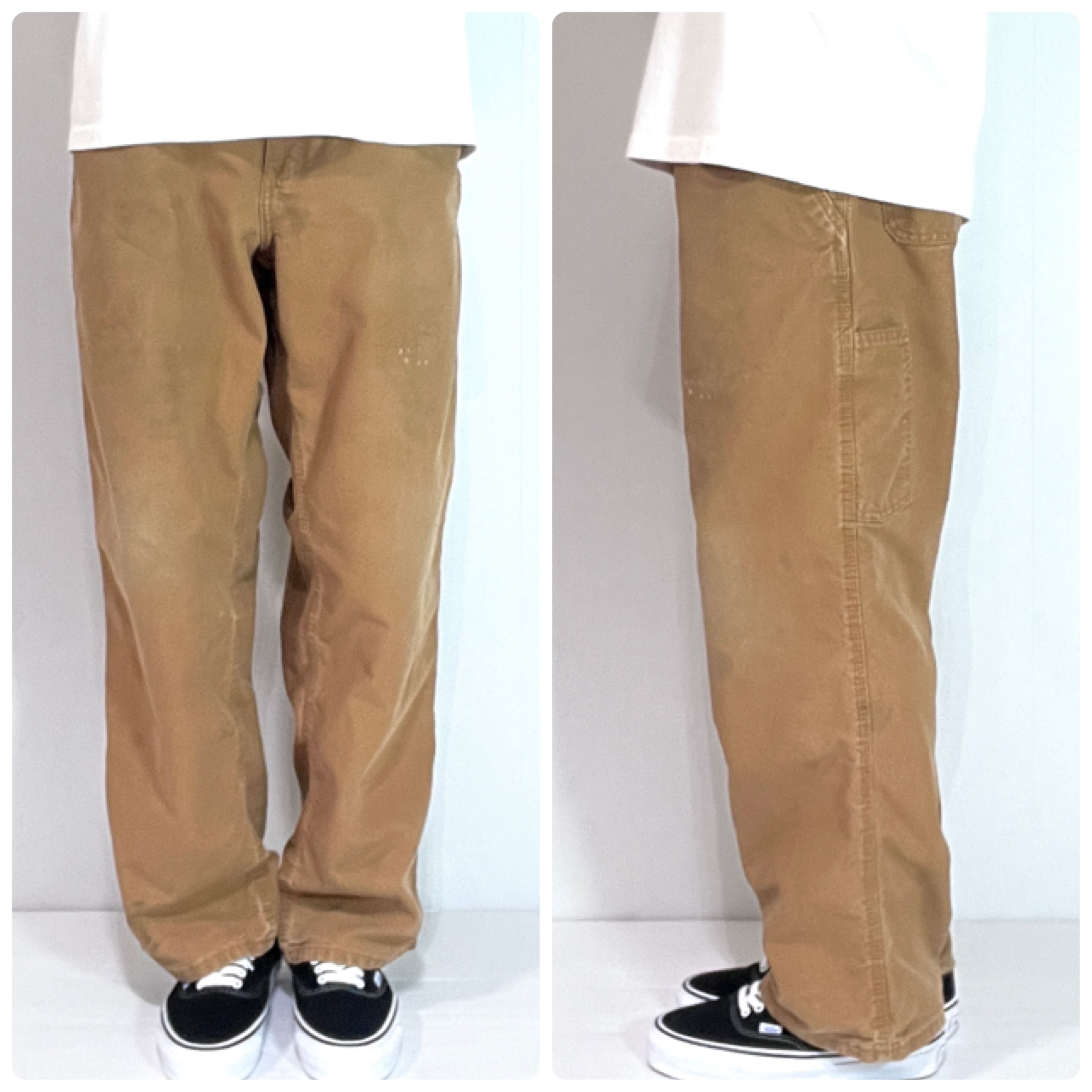 Carhartt カーハート W36 L30 ブラウン BROWN B-25-383-51 BRN COTTON