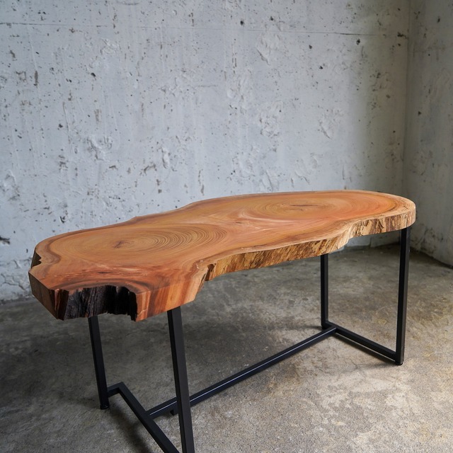 欅の輪切り ローテーブル②