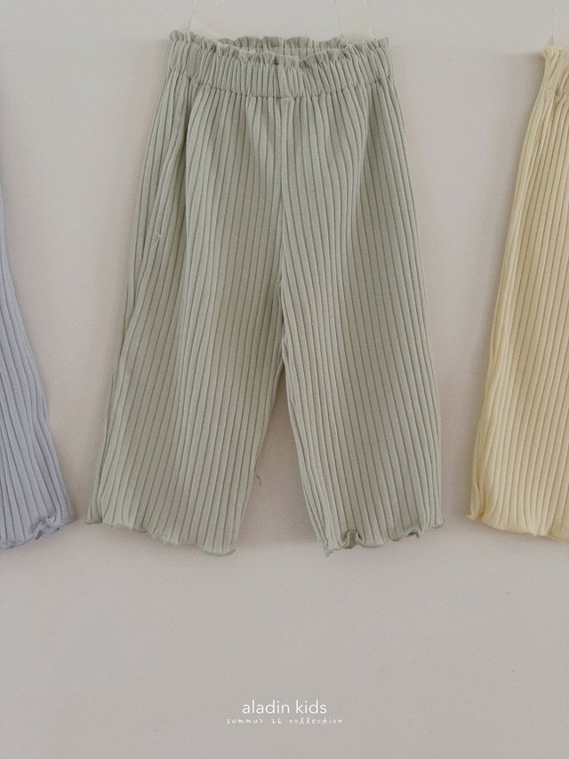 〘予約〙Aladin kids / Aladdin Rib Pants