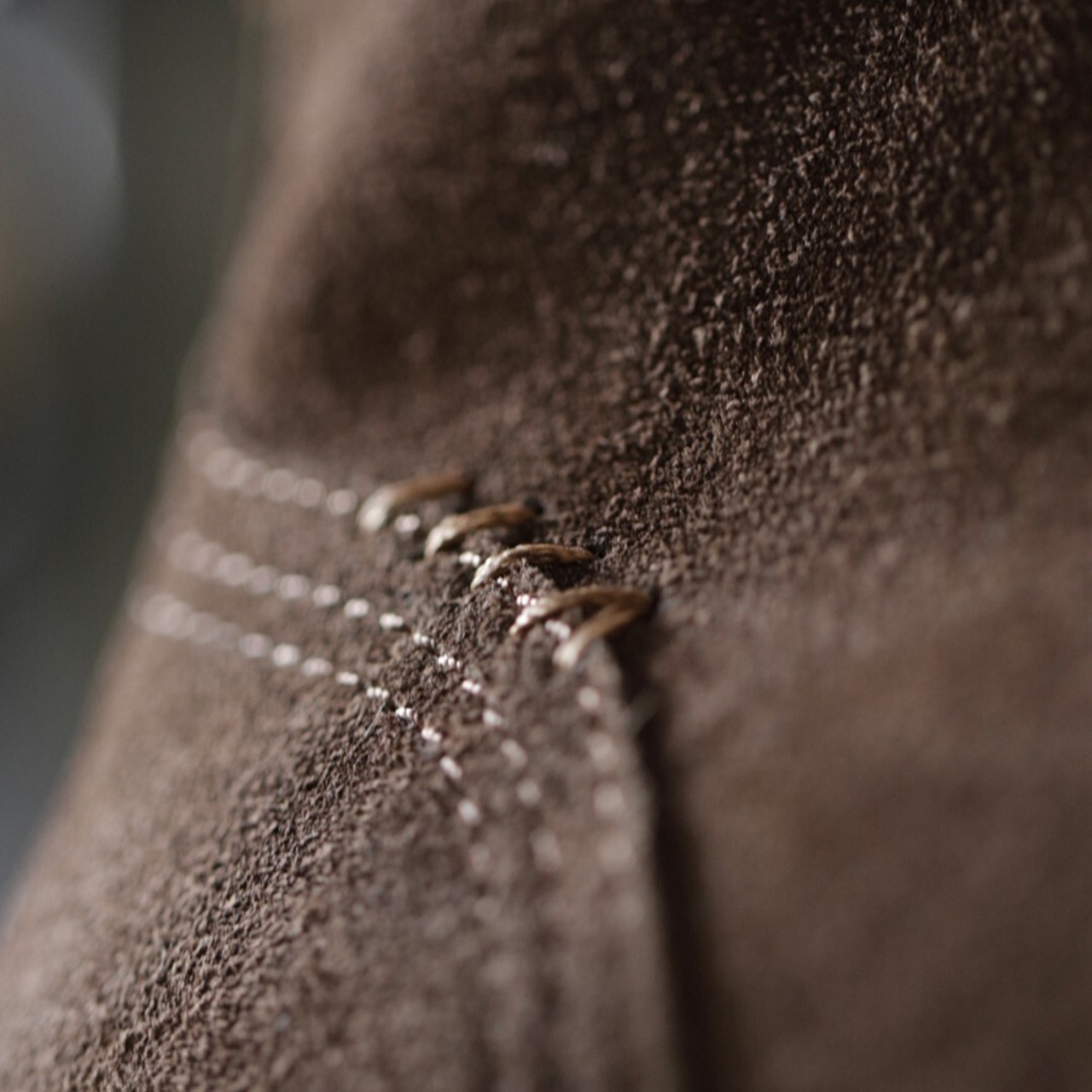 Brown Suede Leather High-top Boots / ブラウン スエード レザー ハイトップ ブーツ