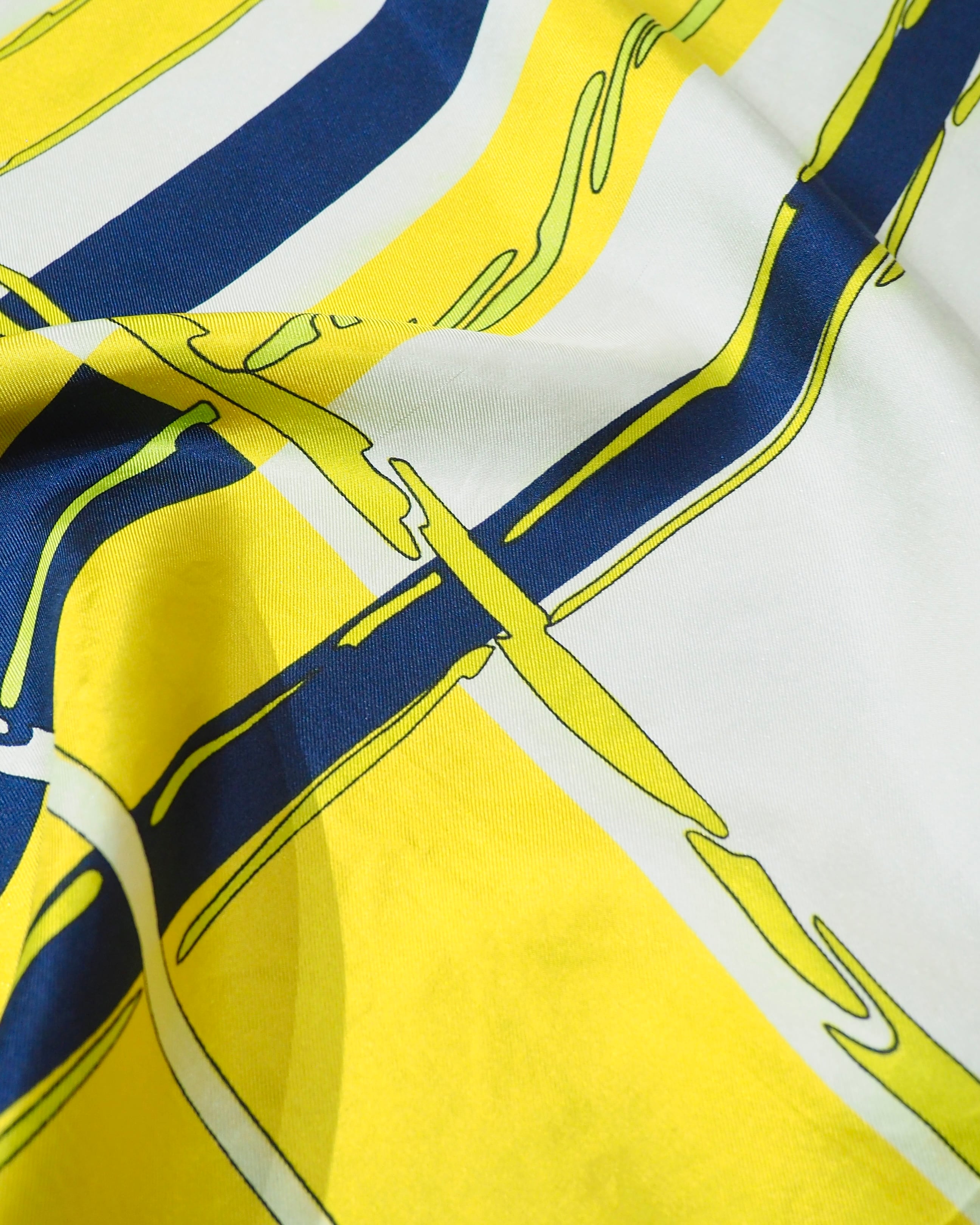 " Made in France " vintage silk scarf