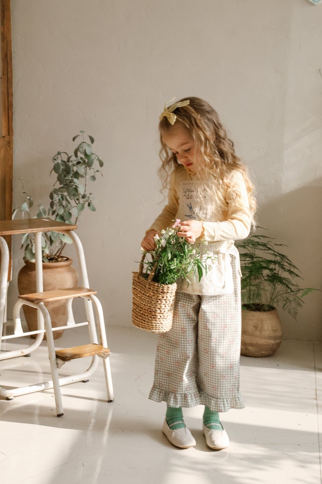 【1/31〆予約】<flo>  Mello pants