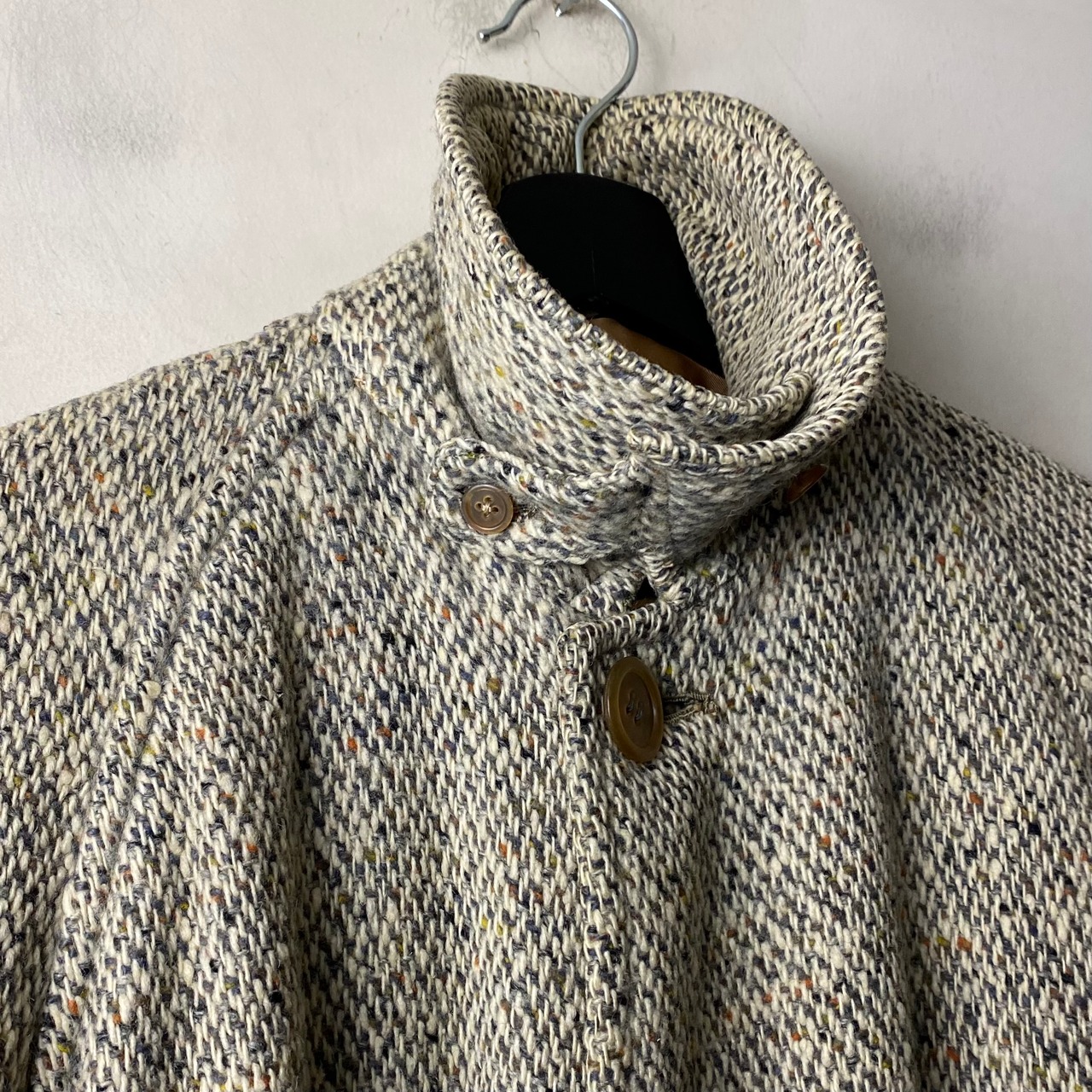 vintage 1950’s BURBERRYS irish tweed single coat