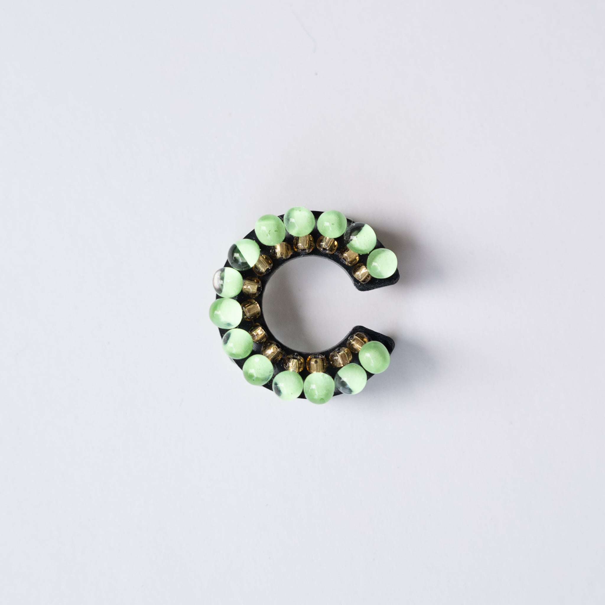 puzzle ring ear cuff [08]