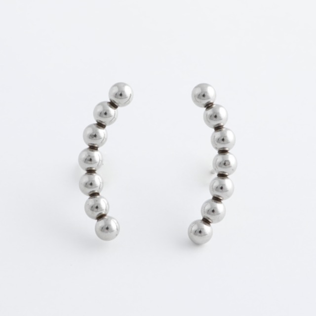 Stainless ball  line pierce【silver/gold】