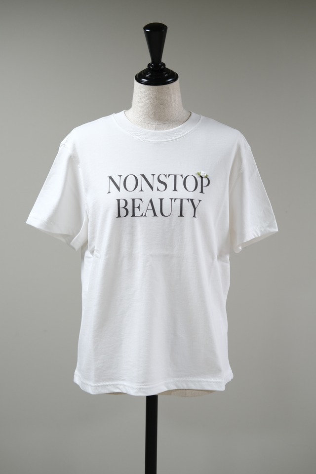 【Kijun】NONSTOP BEAUTY T-Shirt - off white -
