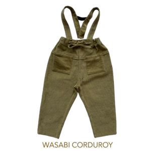 HELLOLUPO　BROOKS TROUSERS - Wasabi Corduroy