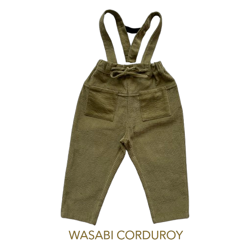 HELLOLUPO　BROOKS TROUSERS - Wasabi Corduroy