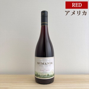 マックマニス ピノ・ノワール カリフォルニア　Mcmanis Pinot Noir California