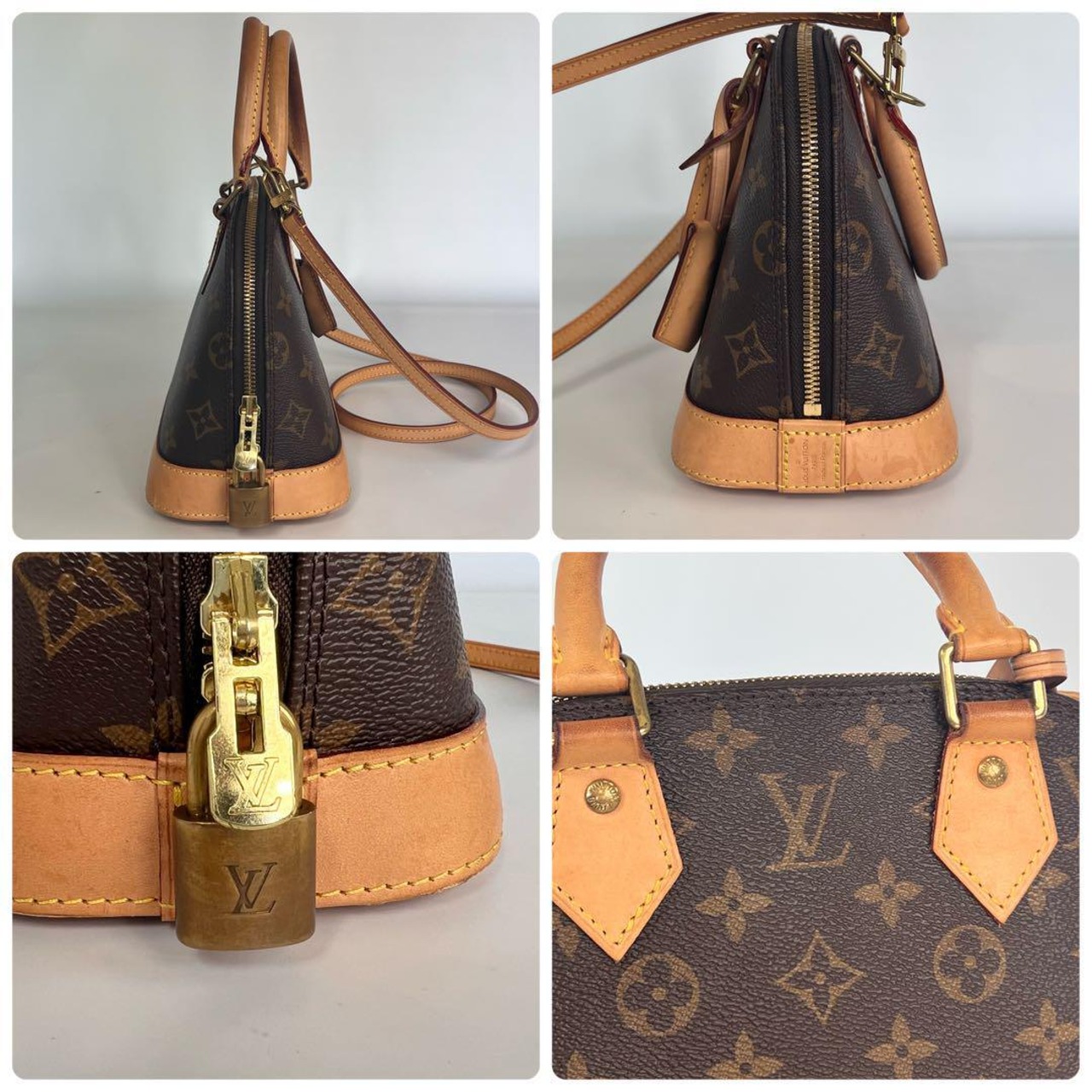 ルイヴィトン アルマBB モノグラム ショルダーバッグ とばさ  