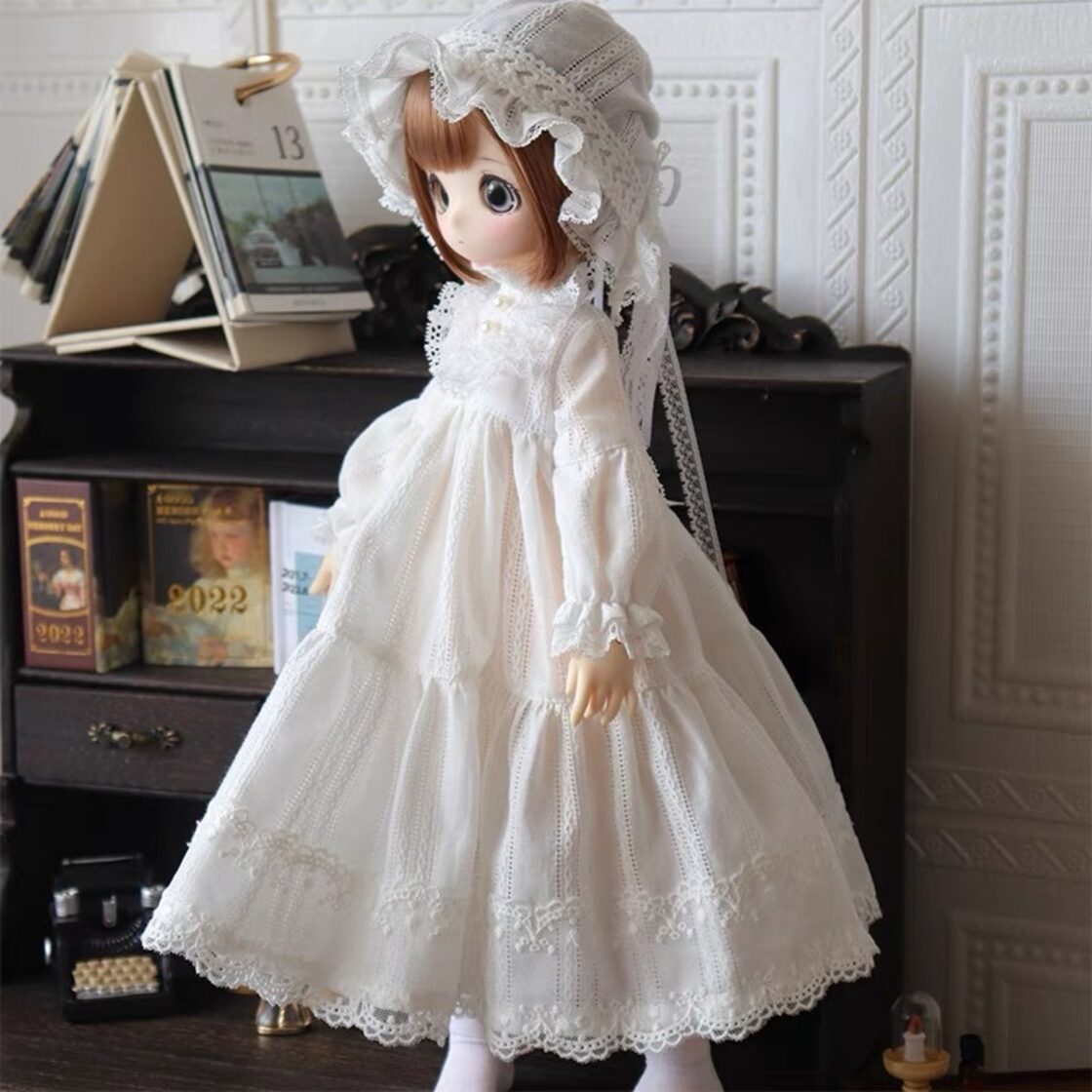 セット！75cmまでのドール 全サイズ対応 衣装 レース 洋服 服 コスプレ 
