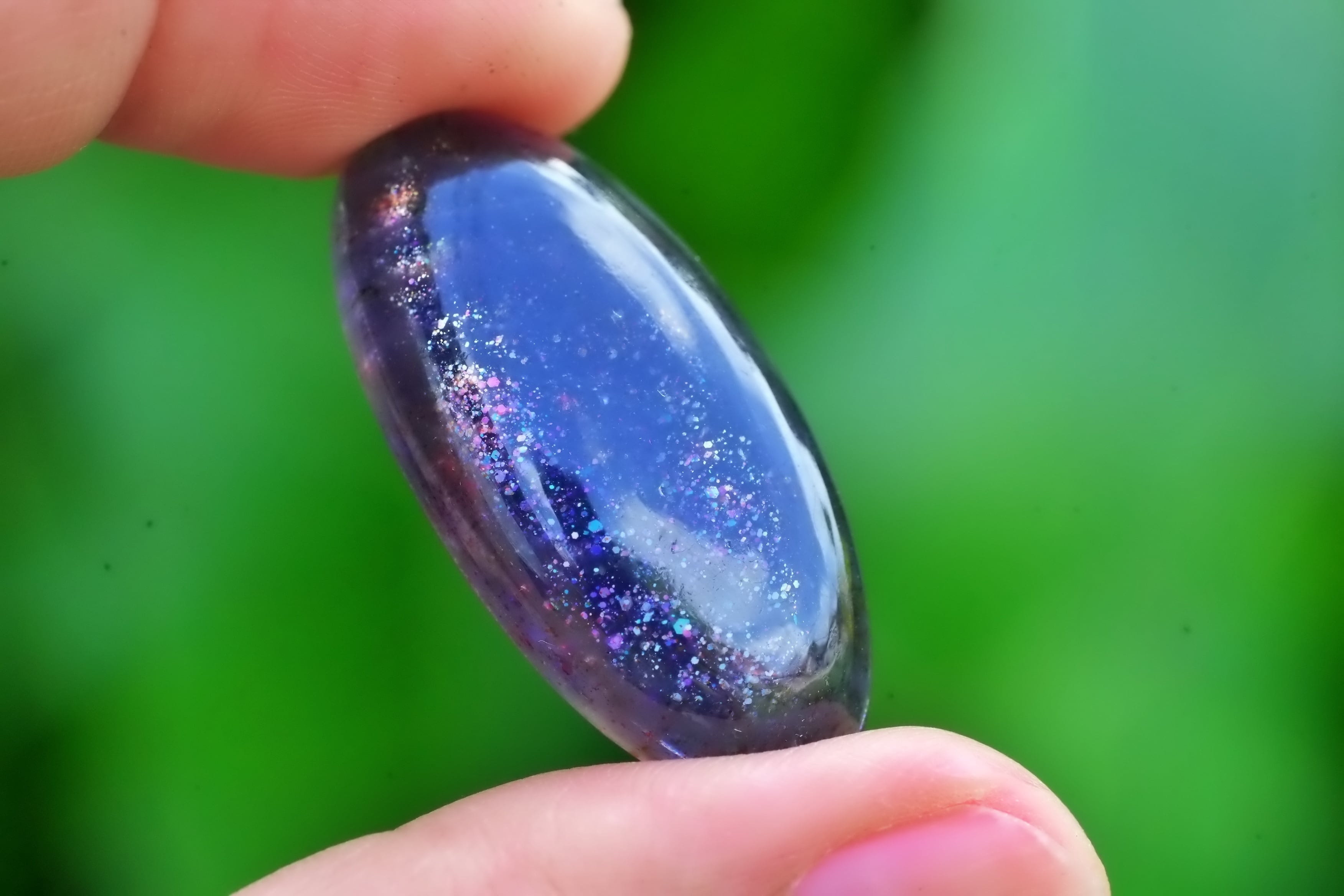 銀河の夜☆高品質 アイオライトサンストーン s1571 | Funky garuda