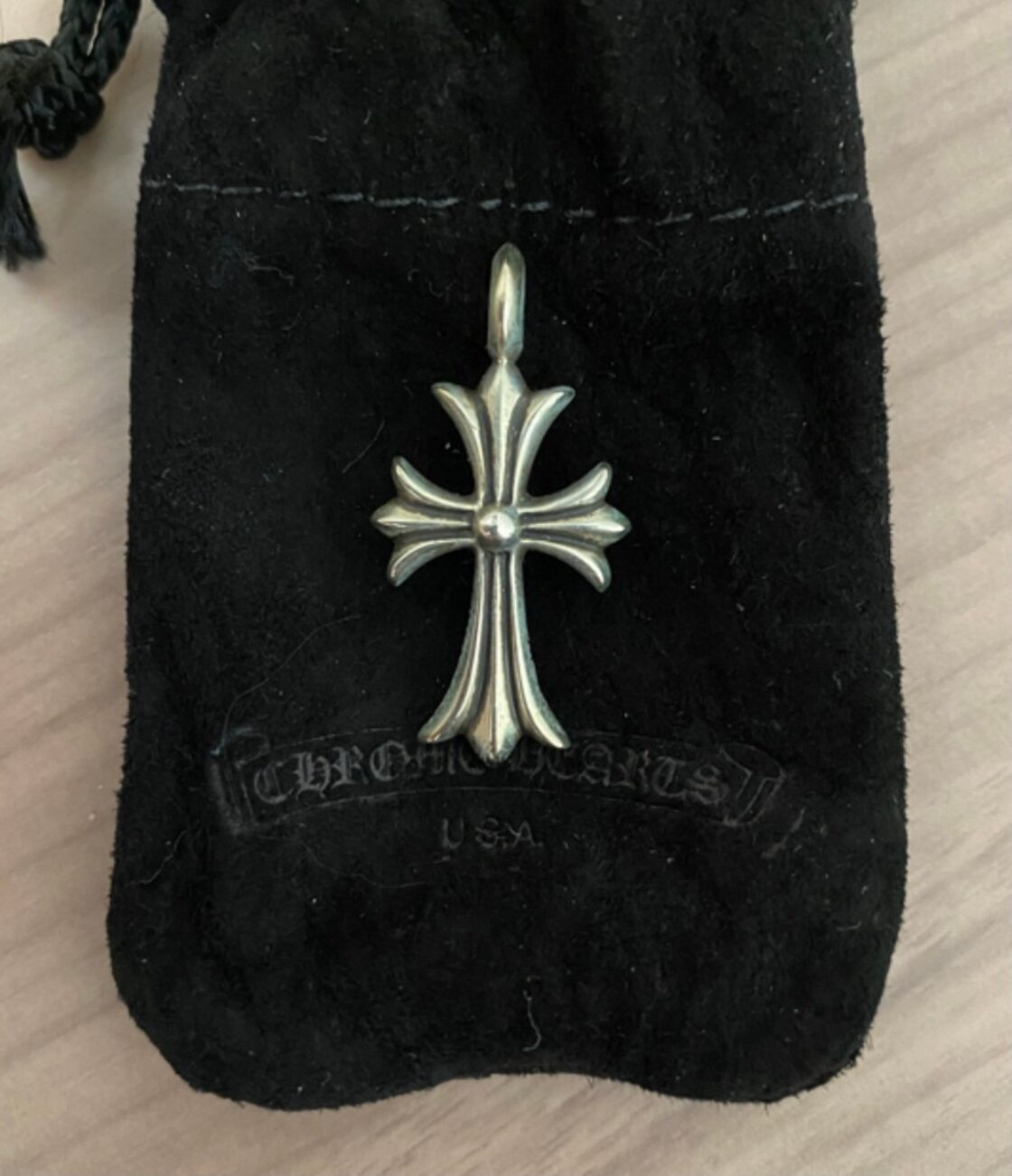 Chrome Hearts クロムハーツ タイニーCHクロス パヴェダイヤ | Pay ID