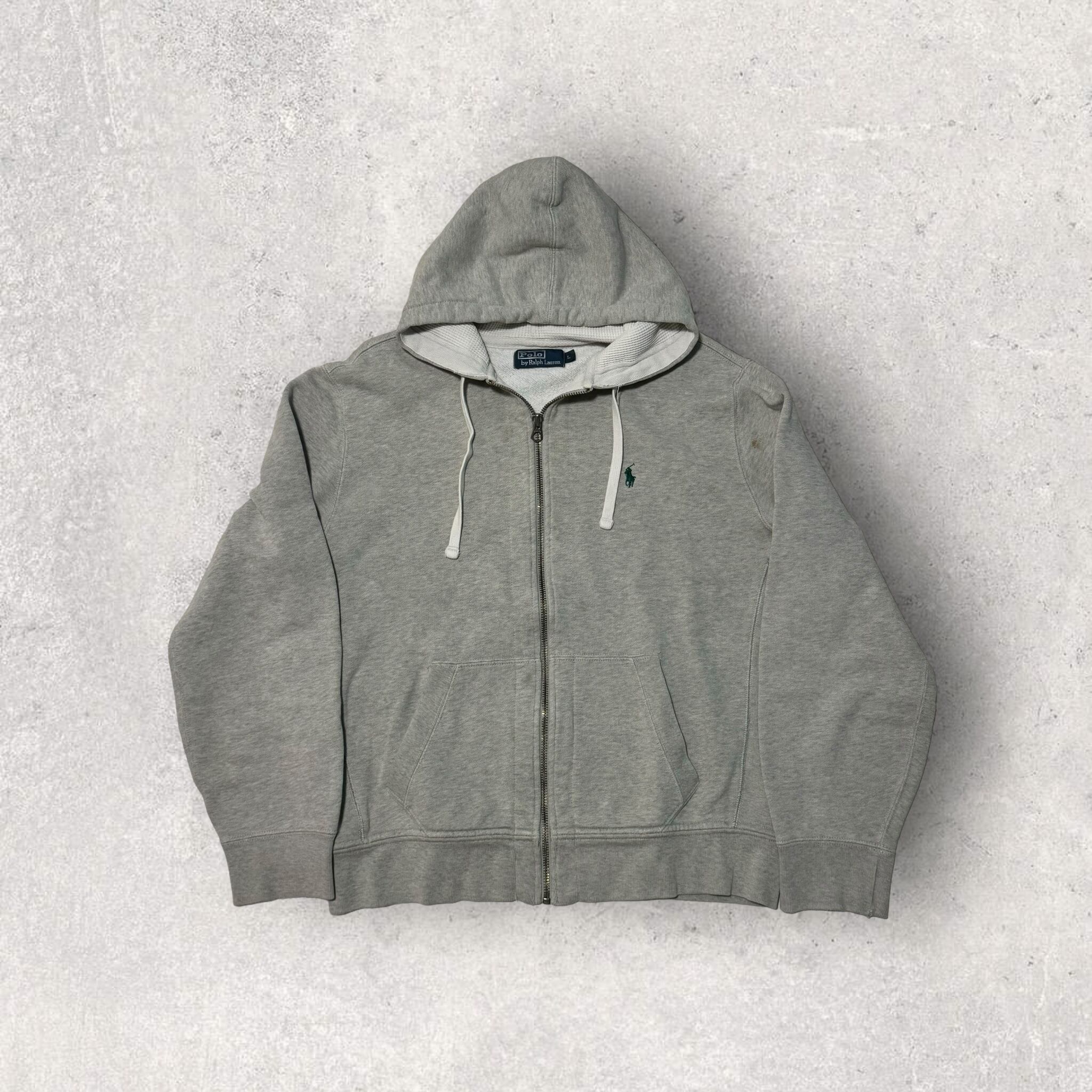 "90's Polo by Ralph Lauren" cotton zip parka