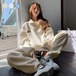 レディース ジャージ 上下2点セット 運動スーツ 男女兼用 子供用 スウェット セットアップ 半袖 長袖 tシャツ パンツ ズボン パーカー トレーナー 裏起毛 韓国ファッション 通勤通学四