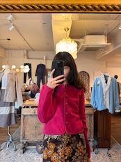 GORGIO ARMANI ショッキングピンクシルクジャケット