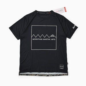 MMA(MOUNTAIN MARTIAL ATRTS) MMA Logo Tee POLARTEC®︎ version (Black)