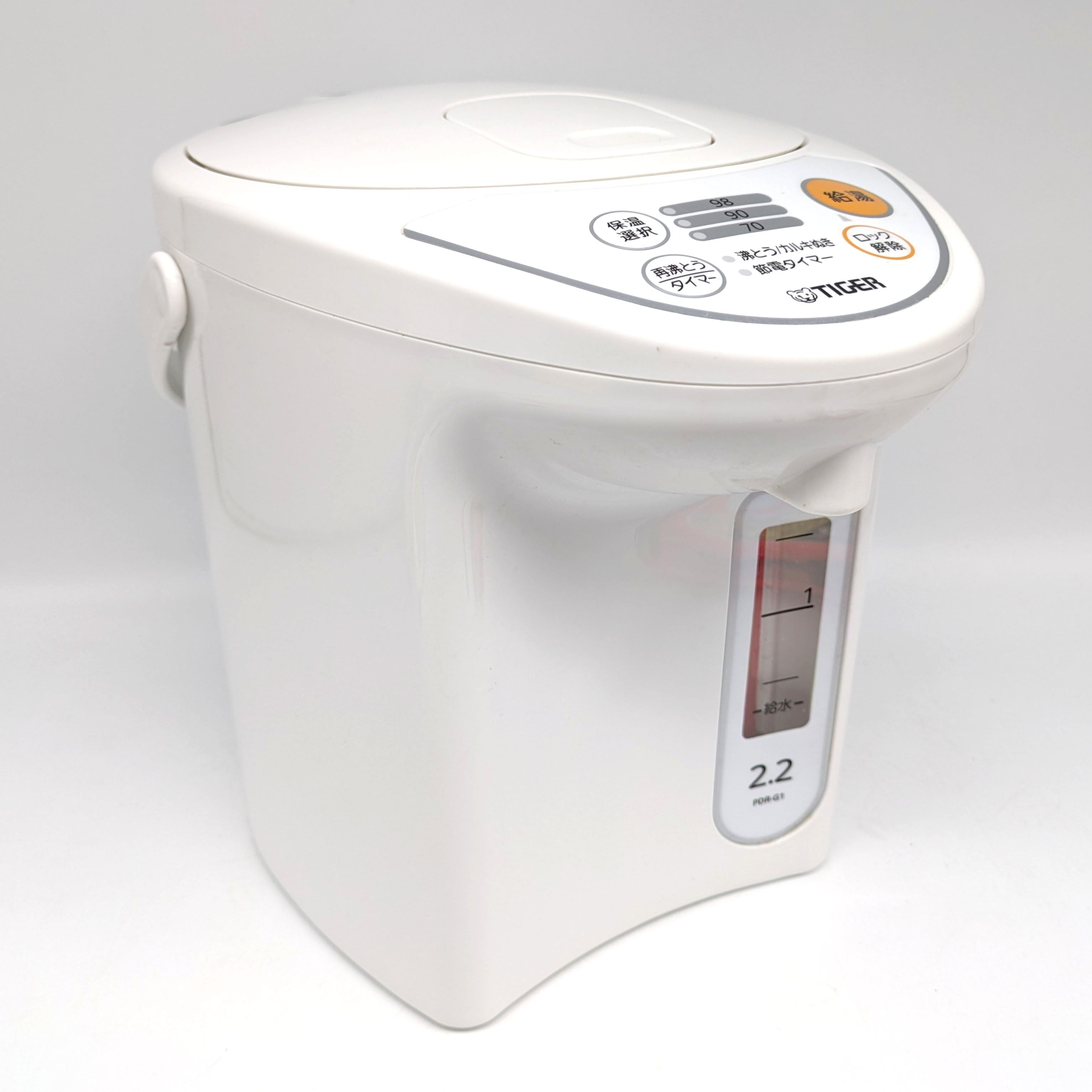 新品タイガー電動ポット2.2L マイコン PDRーG221 W（24年製） TIGER 電動