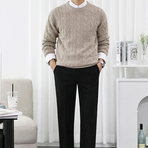 ベーシックケーブルニット　MT0080335