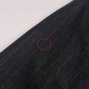 J.PRESS AUTHENTIC MODEL ジェイプレス ストライプ 背抜き 段返3B テーラードジャケット 92-82-165/グレー メンズ