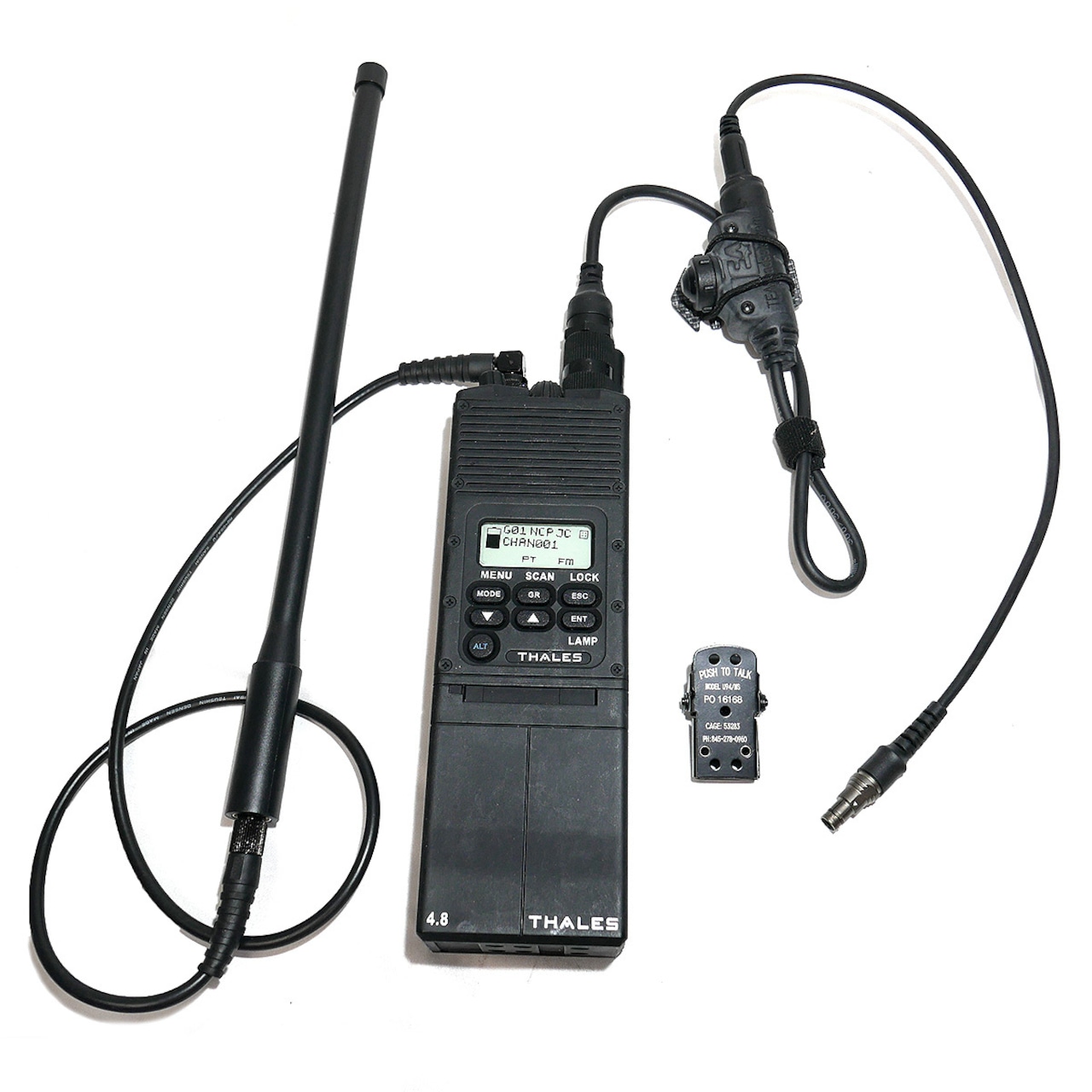 【中古】AN/PRC148 MBTIRタイプ ダミーラジオ 実物無線パーツカスタム