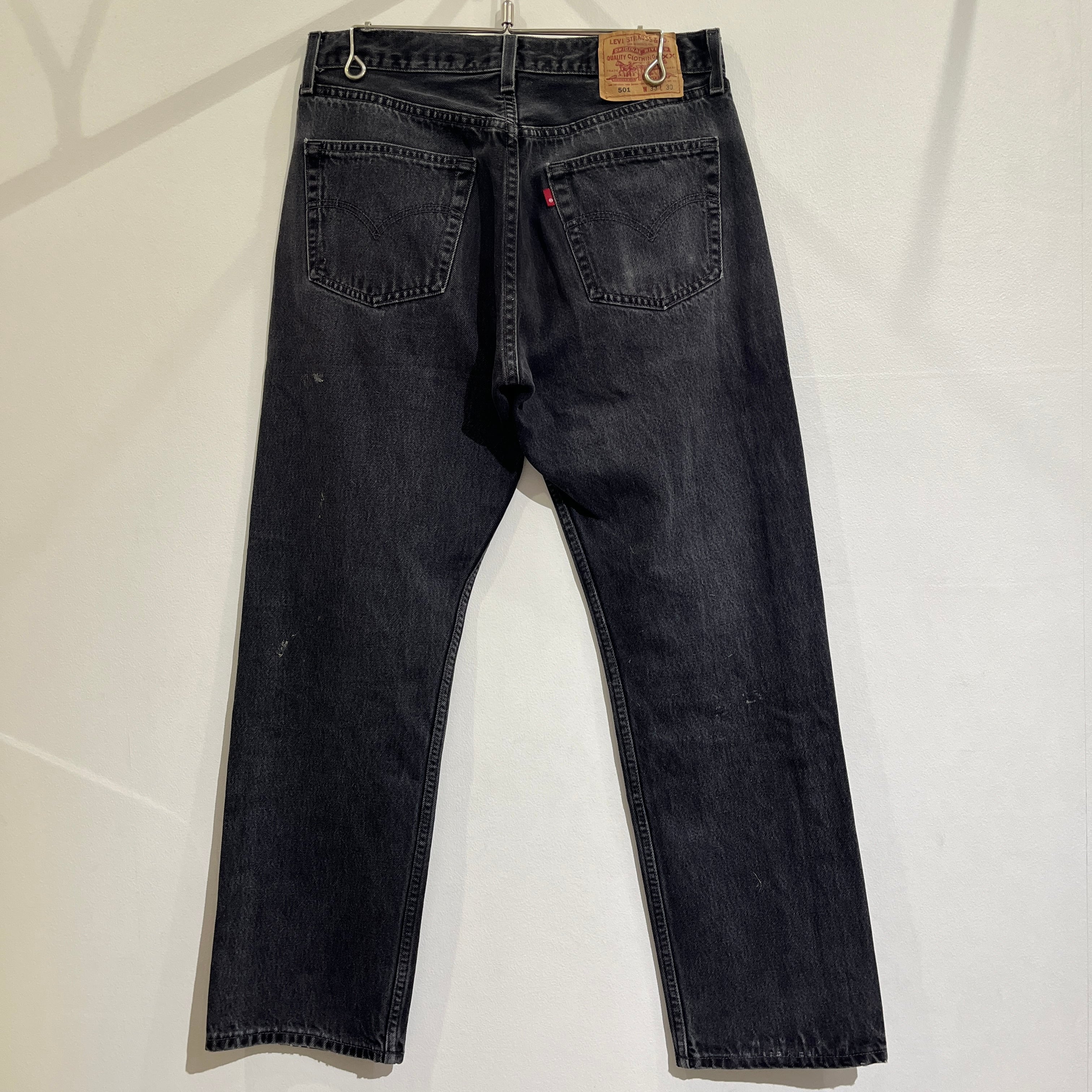 00s Levi's 501 OverDie Black Denim Pants 00年代 リーバイス 00s Levi's 501 OverDie Black Denim Pants 00年代 リーバイス