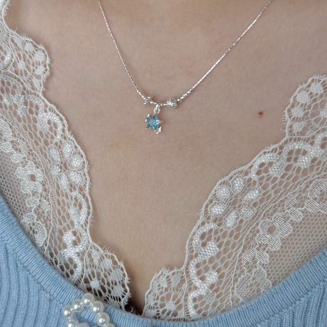 Lolaシルバージェリー星ネックレスorブレスレット