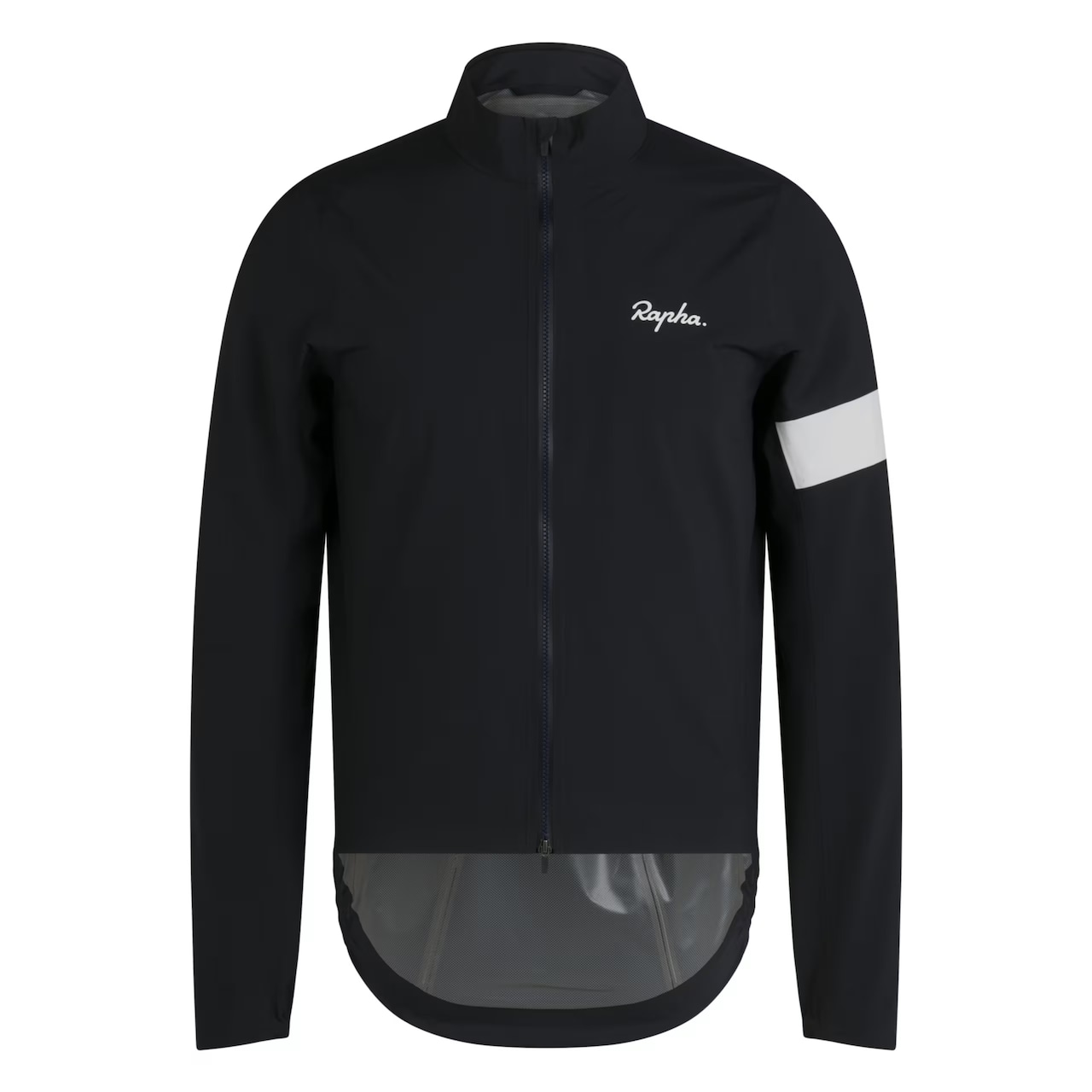 MEN'S CORE RAIN JACKET BLACK/WHITE