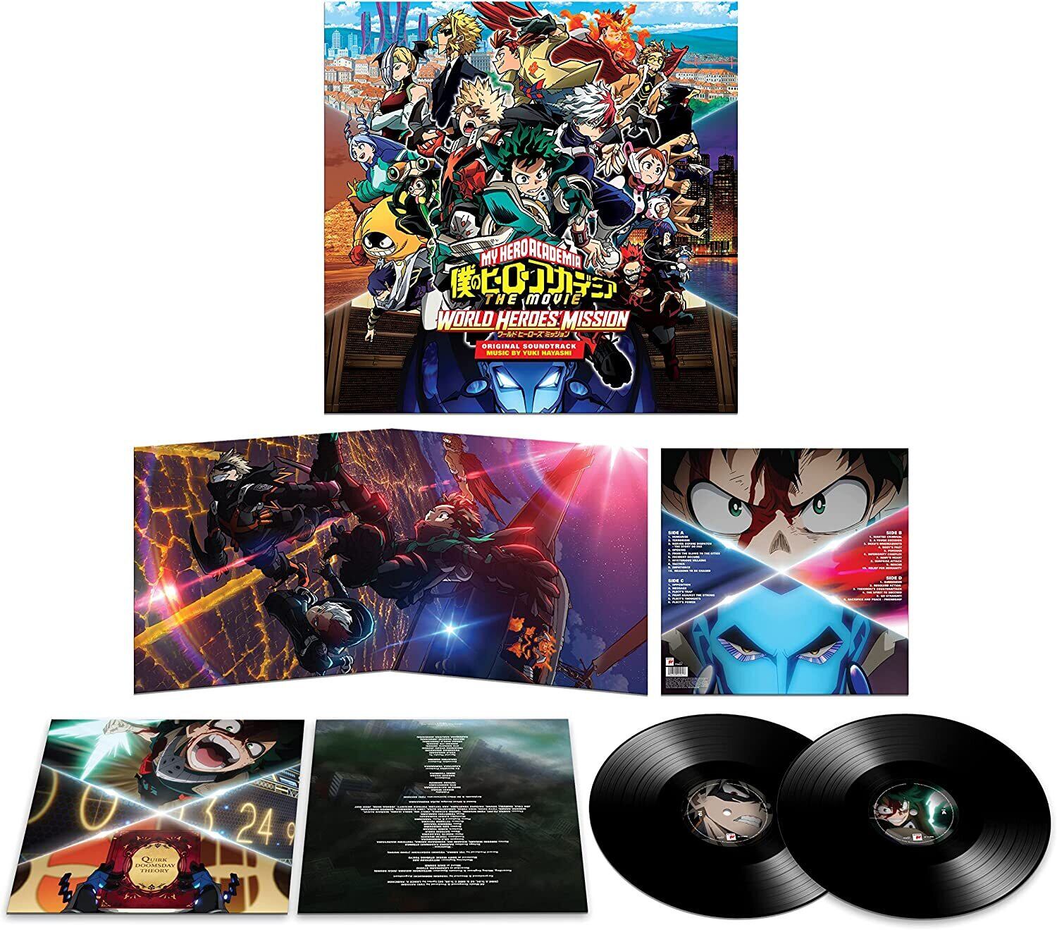 新品LP] Yuki Hayashi - My Hero Academia: World Heroes' Mission