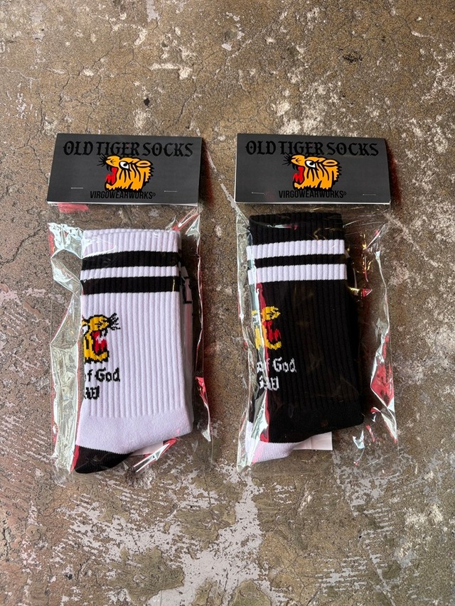 VIRGOwearworks / OLD TIGER SOCKS / VG-GD-852