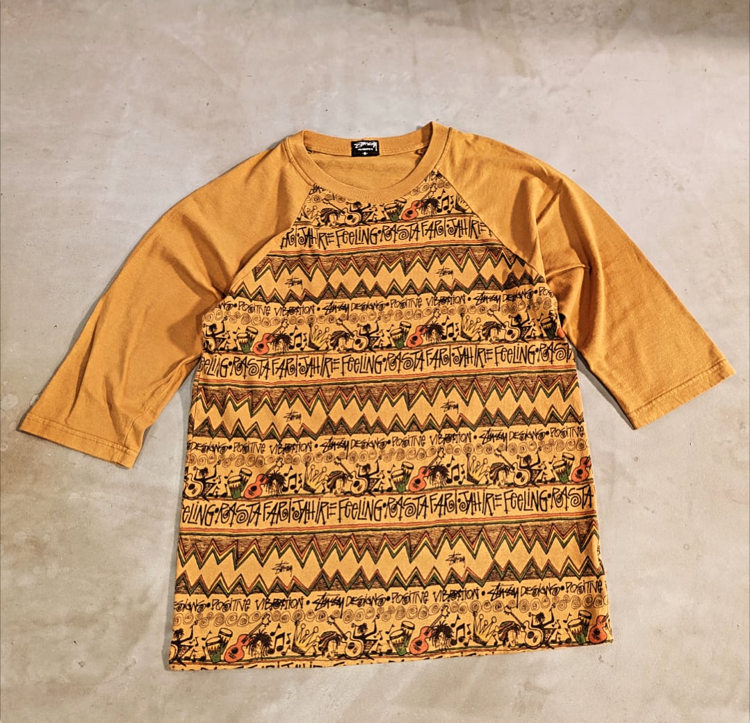 old stussy IRIE BAND RASTA raglan sleeves tee 小岩店 | What'z up old stussy IRIE BAND RASTA raglan sleeves tee 小岩店 | What'z up