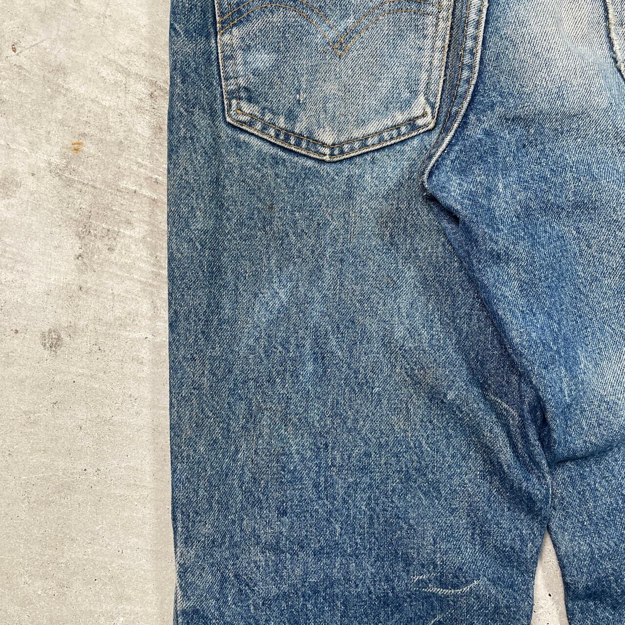 70年代 USA製 Levi's リーバイス 646 フレアデニムパンツ ブーツカット