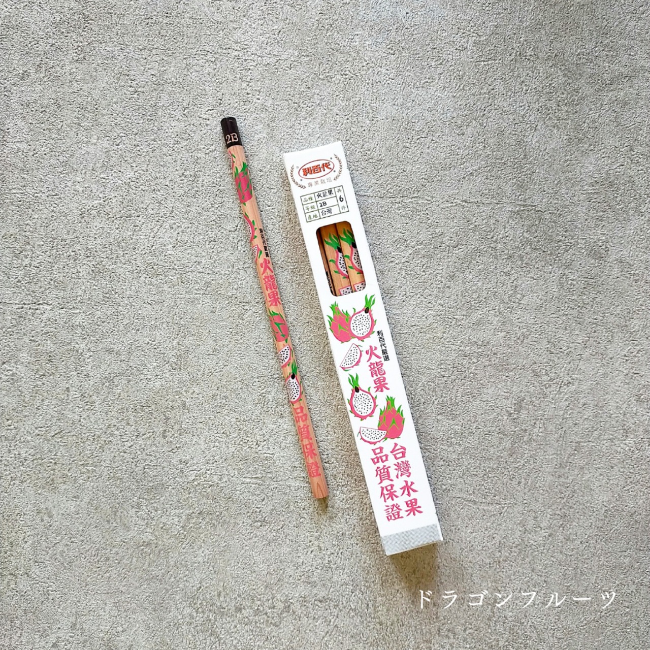 利百代（LIBERTY）台湾フルーツ鉛筆（6本入り）