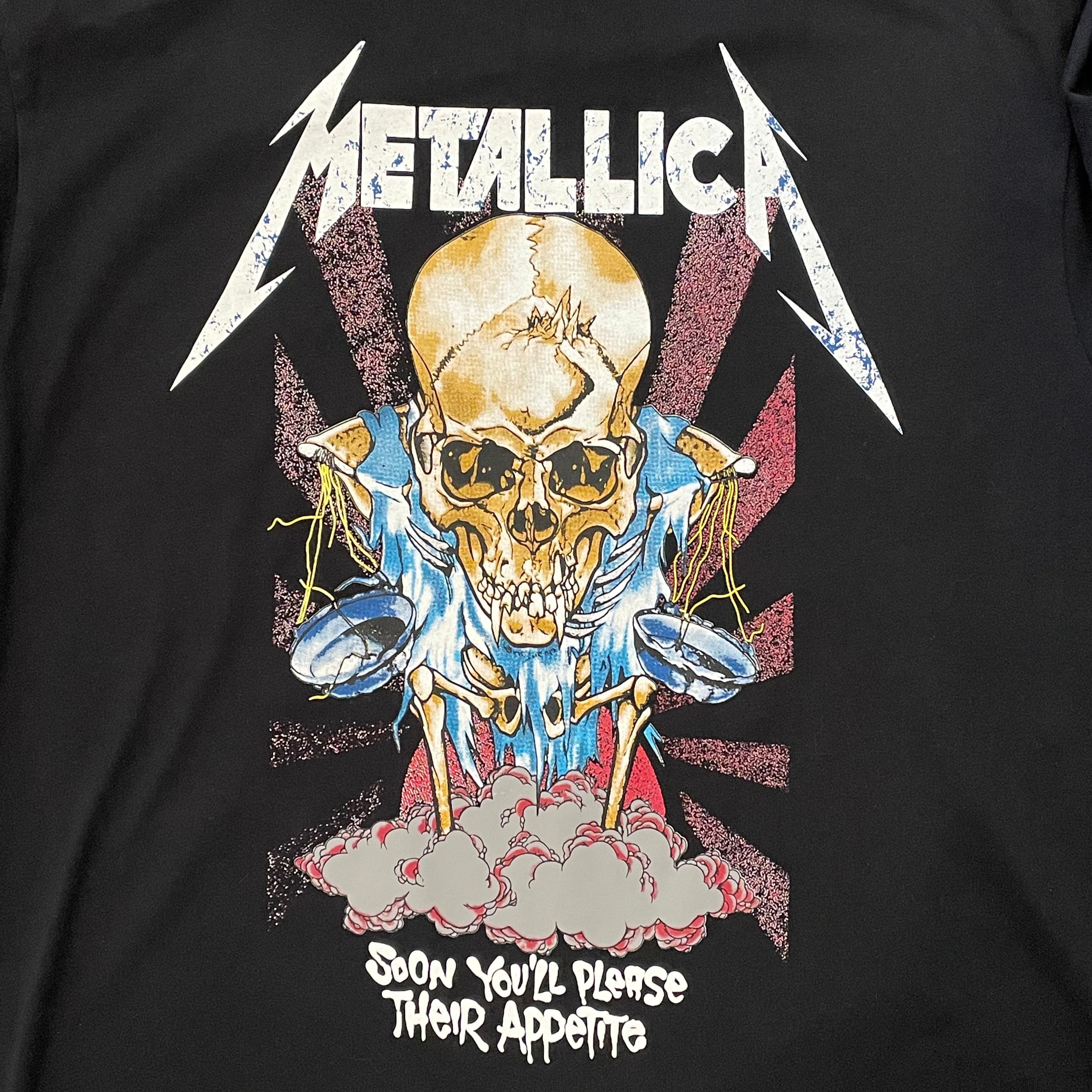 メタリカ パスヘッド llica Tシャツ ブラック スカルデザイン メタリカ パスヘッド Metallica Tシャツ ブラック スカルデザイン