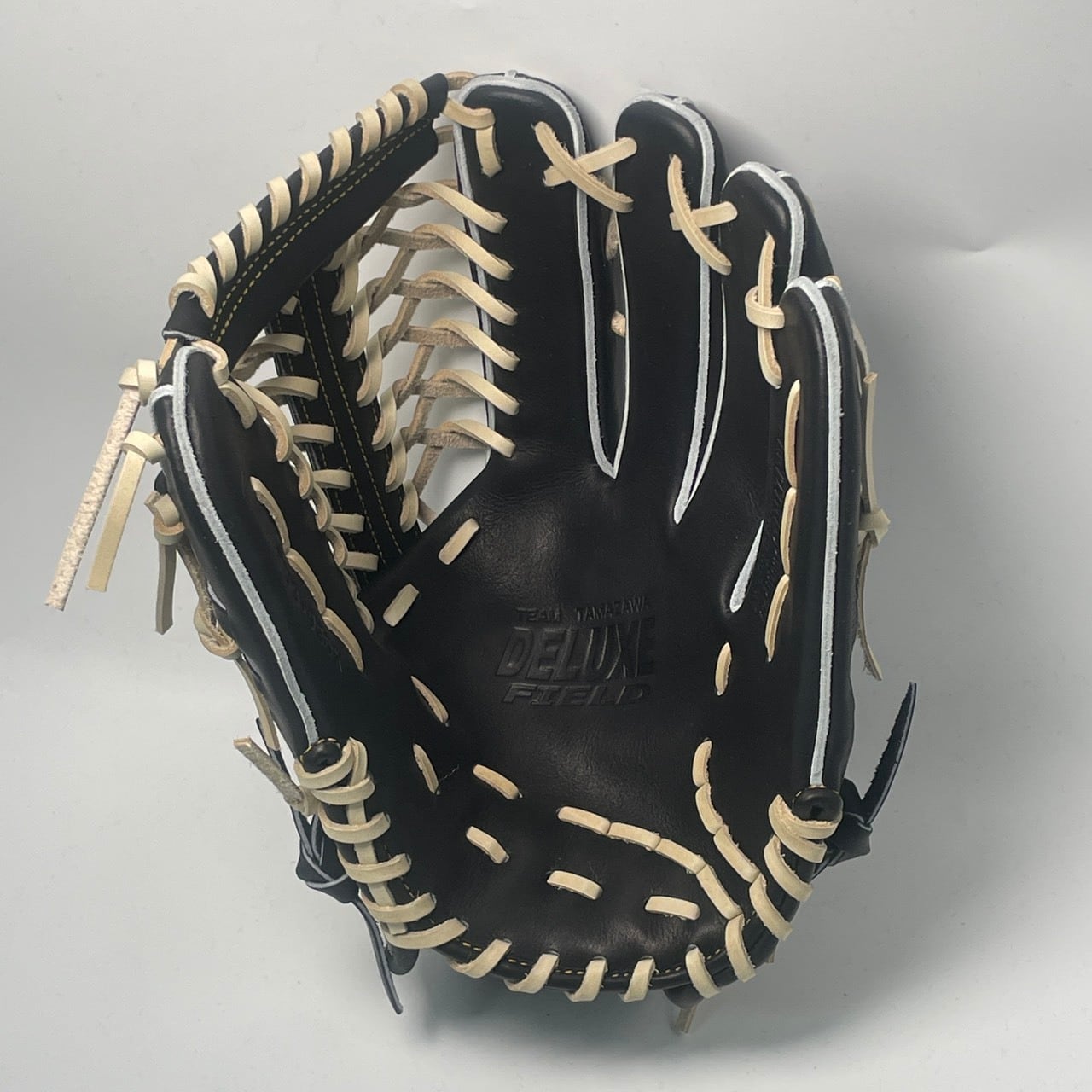 【硬式】玉澤 DELUXE 外野グローブ TUG-92DX型(ブラックキャメルxシリコンラベル)_03