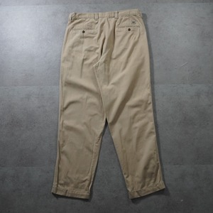 90s DOCKERS CHINO TROUSERS "Side tabs" W34.5L31.5相当 古着