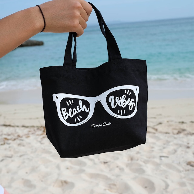 Beach Vibes Sunglasses キャンバス トートバッグ