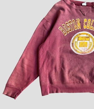 -Champion- Vintage 80s XL College Sweat 〈BOSTON COLLEGE〉