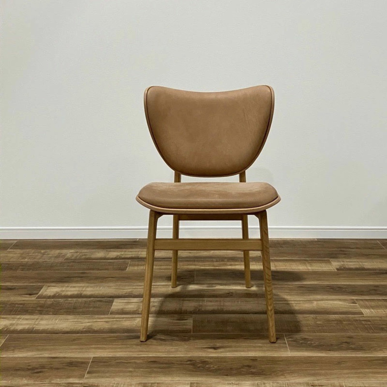 NORR11 ELEPHANT CHAIR ノアイレブン エレファントチェア ダイニングチェア レザー オーク材【モデルルーム展示品】【中古】【200サイズ】