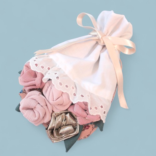 ONLY FOR YOU bouquet pouch (2color)
