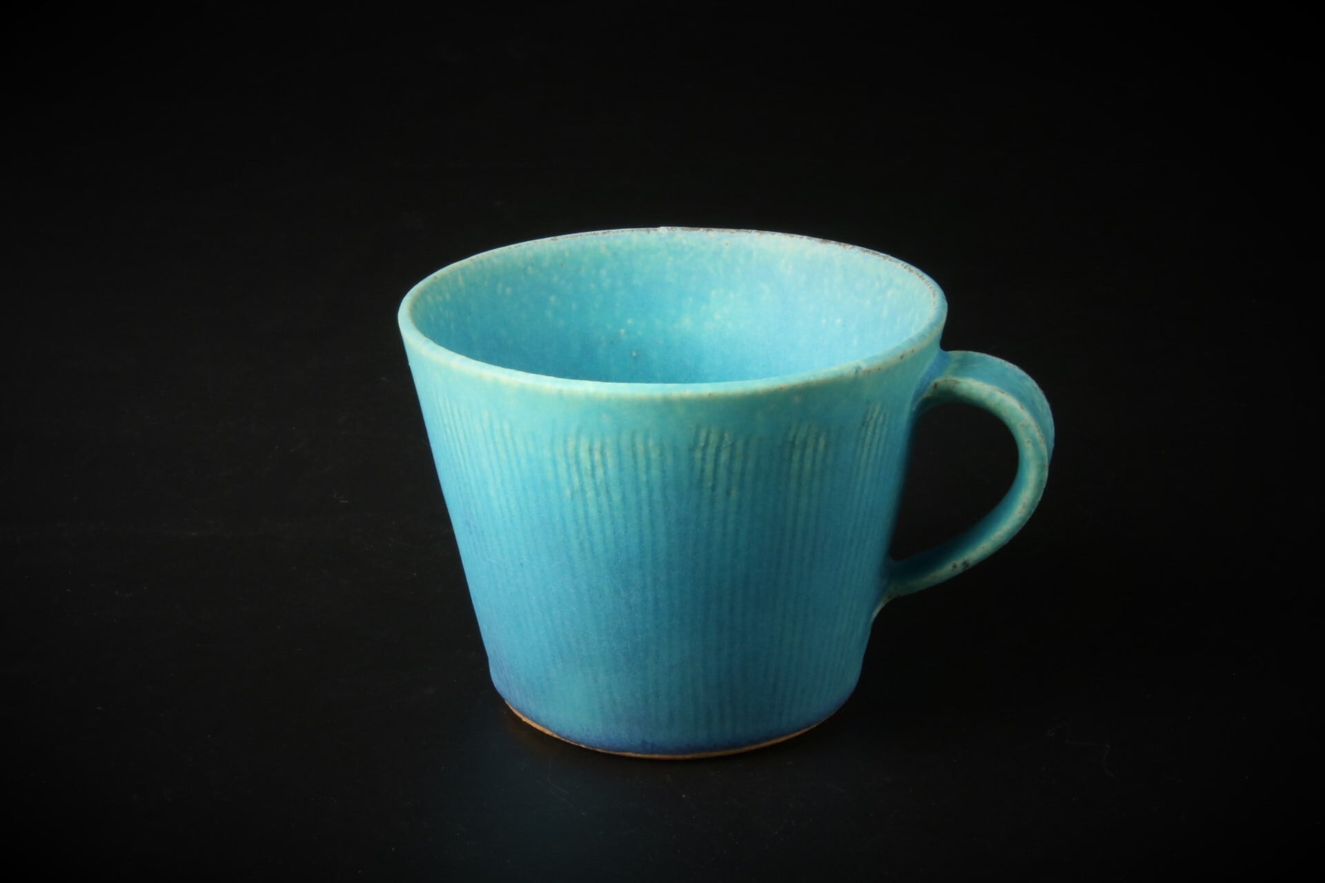 481>青釉櫛目マグ 信楽焼 | 陶香堂オンラインストア