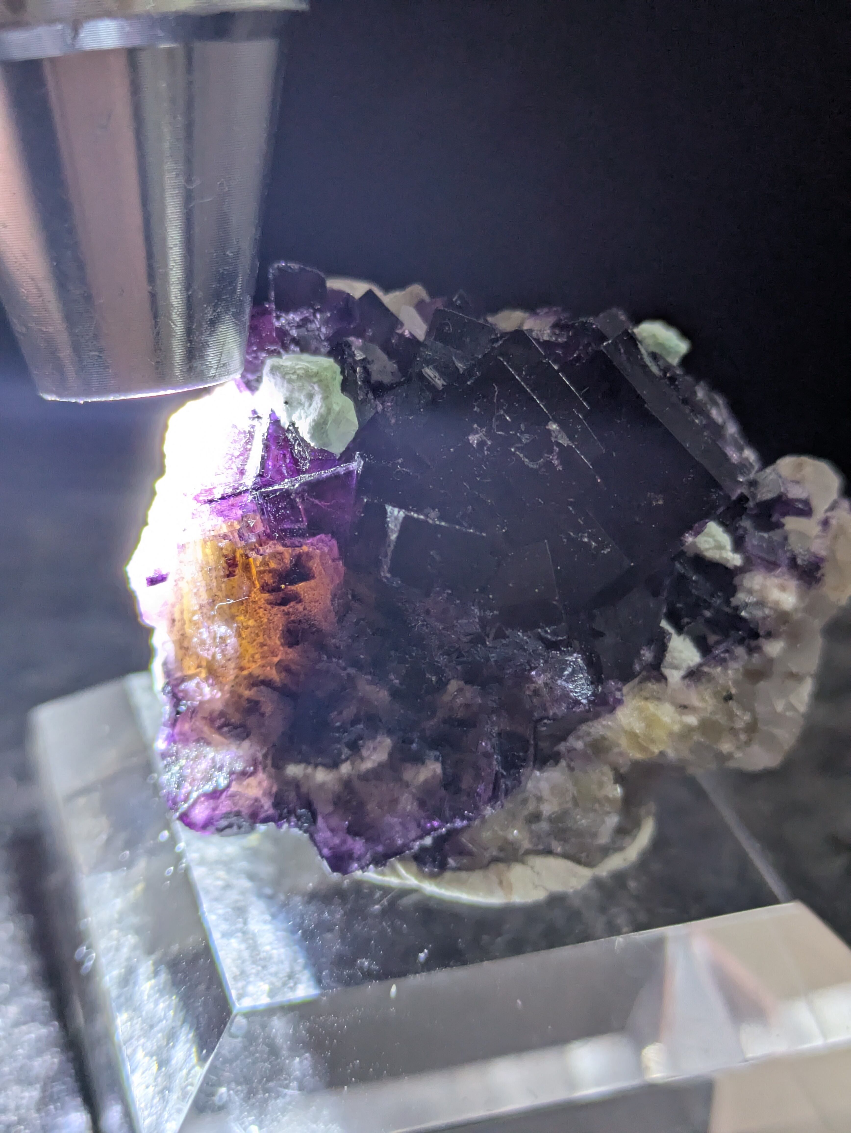 希少産地】St Johannes Mine ブラックフローライト 蛍石 原石 標本