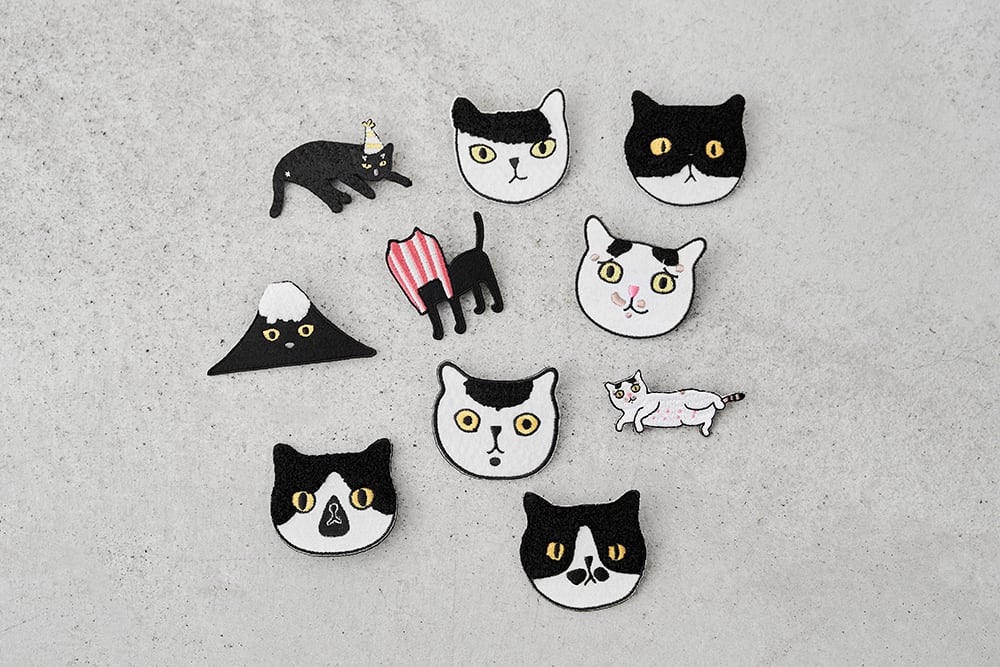 Super B Studio ねこ ピンブローチ | Akushu ～台湾雑貨と服飾のお店～