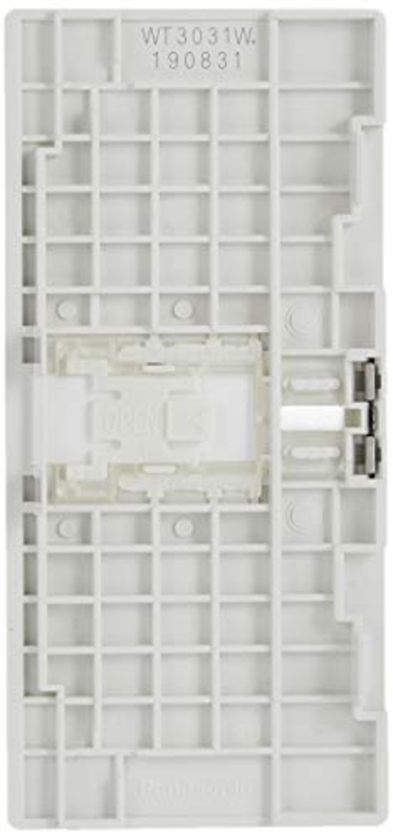 パナソニック(Panasonic) コスモシリーズワイド21 埋込スイッチハンドル 表示・ネーム付 ホワイト WT3031W