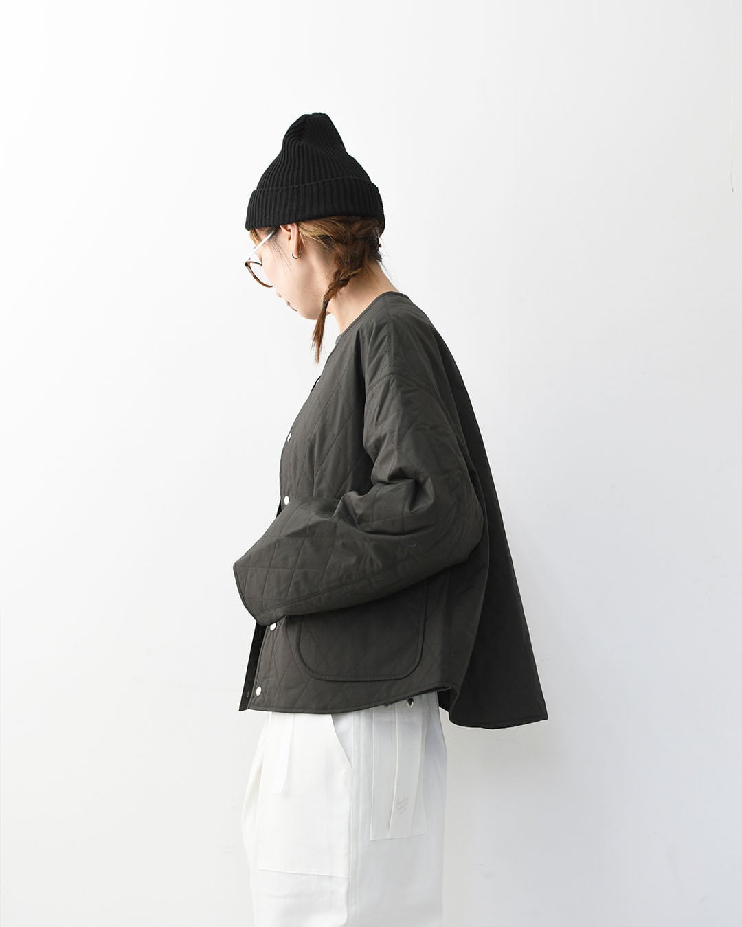 ORCIVAL [オーチバル・オーシバル] Cotton Typewriter Short Blouson