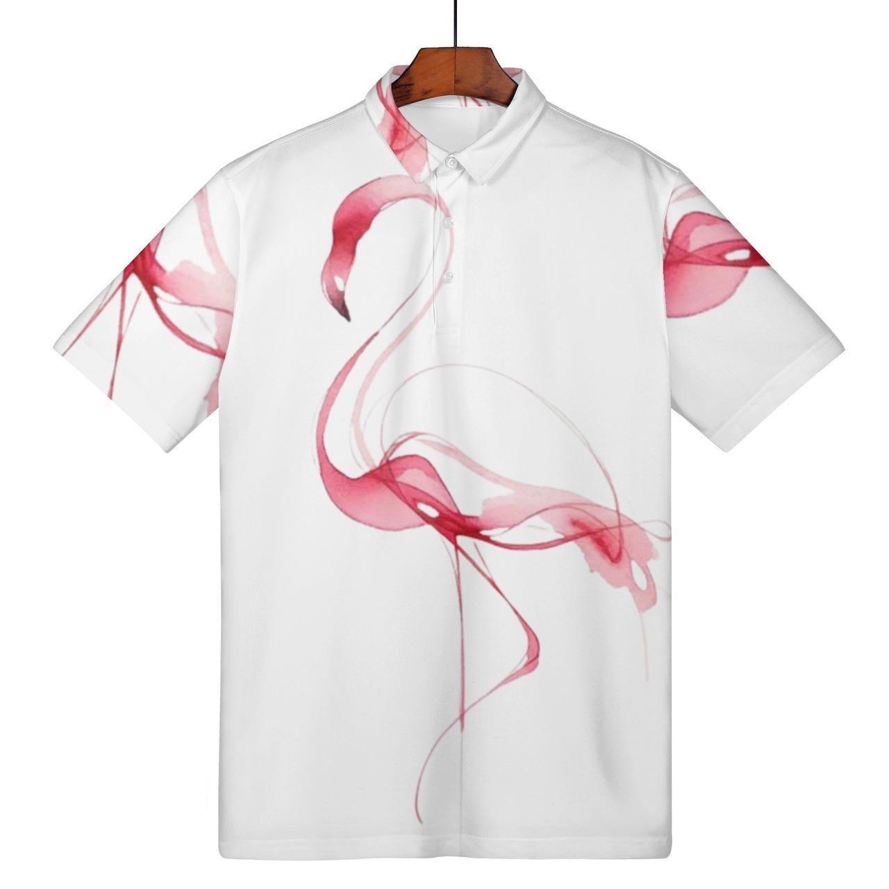 Women's All Over Print Polo Shirt 4857