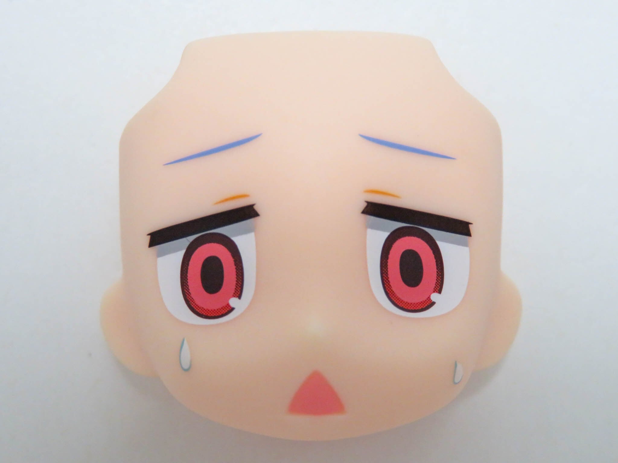 ねんどろいど 顔パーツ とりかえっこフェイス どきどき鼻血顔 むすっと顔 受け顔 ねんどろいどもあ とりかえっこフェイス