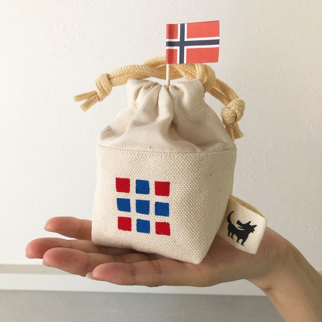 ウルフ舎の３×３×３キューブケース/色：北欧シリーズ/ノルウェー